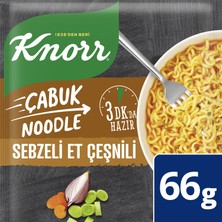 Knorr Çabuk Noodle Sebzeli Et Ceşnili 66 gr
