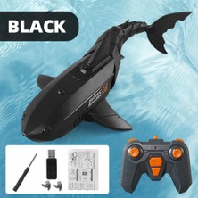 Vogue Rc Shark Oyuncaklar Elektrikli Su Geçirmez Köpekbalığı Oyuncaklar Gölet Havuz Partisi Dekor Için Siyah (Yurt Dışından)
