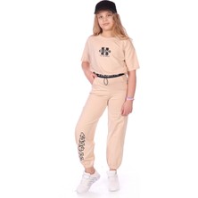 Toontoy Kids Toontoy Kız Çocuk Be Kind Baskılı Eşofman Takım