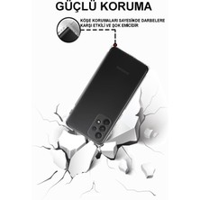 Kzy Samsung Galaxy A33 Tıpalı Kamera Korumalı Şeffaf Premier Kılıf