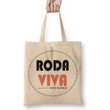 Baskı Dükkanı Roda Viva Bez Çanta Uzun Saplı