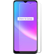 Microcase Realme C25S Tempered Glass Cam Ekran Koruma