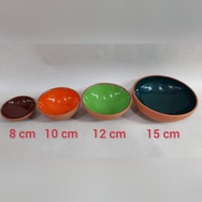 Evenez Osmanlı Seramik 15 cm Renkli Toprak Kase