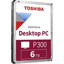 Toshiba 35 P300 6TB 128MB 5400RPM HD260UZSVA