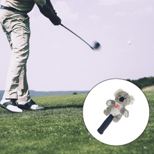 Tasteful Golf Kulübü Headcover Ahşap Sürücü Kafası Kapak Yedek Açık Spor Koala