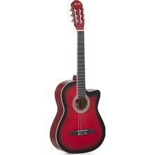 Ravenni RCG120RBC Kırmızı Klasik Gitar