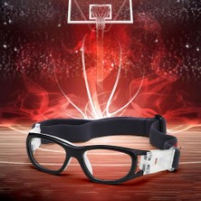 Profesyonel Basketbol Gözlük Bisiklet Spor Gözlük Koruyucu Gözlük Siyah