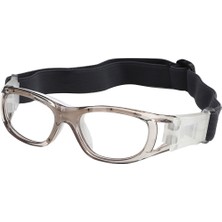 Futbol Basketbol Gözlükleri Anti-Çarpışma Hafif Futbol Sporları Goggles Gri