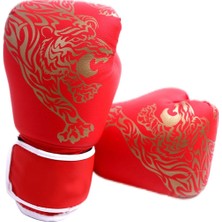 Boks Eldiveni Mma Eğitim Delme Çantası Erkekler Kadınlar Için Kickboks Yetişkin Kırmızı 38X23 cm(Yurt Dışından)