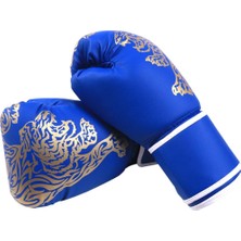 Boks Eldivenleri Için Mma Eğitim Delme Çantası Kickboks Erkekler Kadınlar Için Yetişkin Mavi 25X17CM