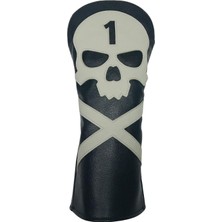 Zwinz 4x Kafatası Golf Kafası Kapak No. 1 3 5 Ut Club Headcover Guard Sleeve Protection (Yurt Dışından)