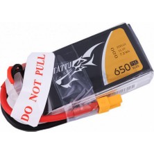 Gens Ace 650MAH 11.1V 75C 3S1P Lipo Batarya