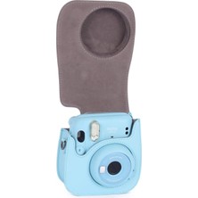 Shun Fujifilm Instax Mini 11 Için Kamera Kılıfı Cep Omuz Askısı ile Pu Deri Çanta (Yurt Dışından)