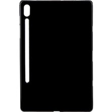 Microcase Samsung Galaxy Tab S8+ Plus SM-T800 12.4 Inch Silikon Kılıf - Siyah