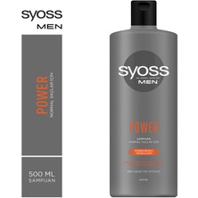 Syoss Men Power Şampuan 500 Ml 1 Adet Saç Bakım Şampuanı