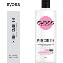 Syoss Pure Ağırlaştırmayan Saç Kremı 500Ml Saç Bakım Saç Kremi