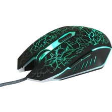 Top Geek Kablolu Oyun Mouse - Siyah (Yurt Dışından)