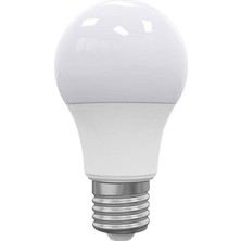 9 W LED Ampul E-27 Kalın Duylu Beyaz Işık 5 Adet