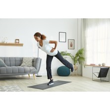 Nyamba Pilates Matı - 140 cm x 50 cm x 6,5 mm - Siyah