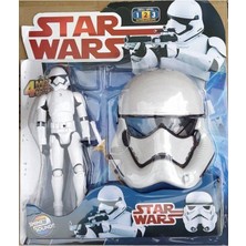 Star Wars Figür Maske Seti - Stormtrooper Figür - Yıldız Savaşları Figür - Darthvader