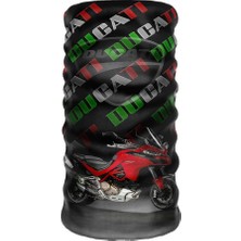 E-Taktik Extreme Ducati Monster - Multistrada Motosiklet Bandana Boyunluk Maske