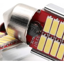 HRPAK Sofit 12 LED LED Canbus C5W Uyumlu Tavan Plaka Ampül 41MM/39MM/36MM/31MM