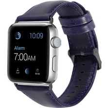 MobaxAksesuar Apple Watch 10 42mm - 38/40/41mm Kordon Luxury Leather Deri Kordon