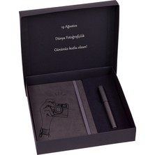 Fotoğrafçılık Gününe Özel Premium Ajanda-Kalem Seti