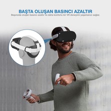 Macrobot Tpu Başlık Bandı - Meta Quest 2 ile Uyumlu -