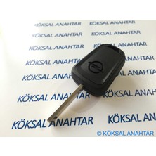 Köksal Anahtar Opel Insignia Mokka Astra J 3 Tuşlu Kumanda Kabı