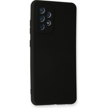 Nevarium Samsung Galaxy A23 4g Kılıf Yumuşak Dokulu Kamera Korumalı Silikon - Siyah
