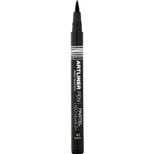 Pastel Siyah Kalem Eyeliner - Profashion Artliner Pen No 01 Black