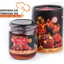 Atilla Çelebi Özgül Usta Ellerden % 100 Doğal Mangalda Sucuk Reçeli 225 Gr.