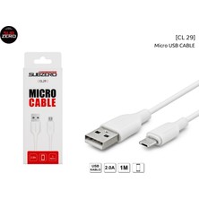 Subzero CL29 - 2.0A Micro USB Hızlı Şarj ve Data Kablosu