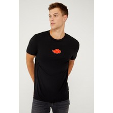 Muwen Butik Unisex Bulut Sırt Baskılı Tshirt