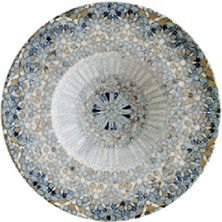 Bonna Porselen Luca Mozaik Çukur Tabak 28 cm 400 cc 2'li