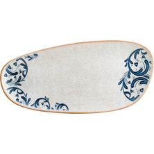 Bonna Porselen Viento Vago Dikdörtgen Tabak 36 cm 2'li