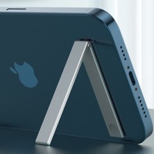 Bipower Std-18 Portatif Mini Telefon Standı Gümüş