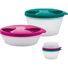 Tupperware Düet Saklama Kabı 2li 240ML-500 ml