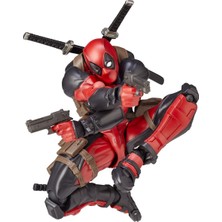 Tfoeys Figür Deadpool X-Men Aksiyon Figürü Modeli Ortak Hareketli Yüz Değişen Oyuncak Süsleme Bebeği 16 cm (Yurt Dışından)