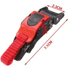 Stshop Yedek Motosiklet Bisiklet Kask Hızlı Yayın Klip Çene Kayışı Çekin Toka (Yurt Dışından)