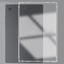 Microcase Samsung Tab A8 X200 10.5 2021 Kalem Koymalı Silikon Kılıf Şeffaf