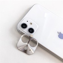 Yediseven Apple Apple iPhone 12 Mini Lens Kamera Koruyucu Alüminyum Metal