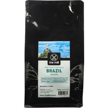 The Mill Brazil Cerrado Çekirdek Kahve 250 gr - Ustalıkla Kavrulmuş Bütün Kahve Çekirdeği -  Tropikal Meyveleri Hatırlatan Pürüzsüz Lezzet - Filtre ve Kahve Makinelerine Uygun