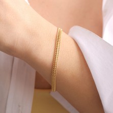 Sembol Gold Altın Viyana Bileklik  14 Ayar