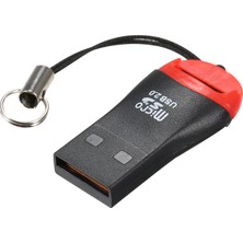 Kkmoon Tf Kart Okuyucu USB 2.0 Mini Taşınabilir (Yurt Dışından)