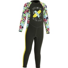 Strade Store Çocuklar Wetsuit Sıcak 2.5mm Neopren Sörf Dalış Suit Çocuk Mayo L(Yurt Dışından)