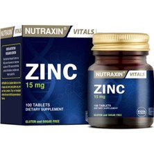 Nutraxin Zinc 15 Mg 100 Tablet