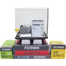 Filtron Chevrolet Kalos 1.4 1.6 16/8 Valf Benzinli Bakım Filtre Seti Filtron Marka