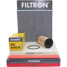 Filtron Chevrolet Cruze 1.4 (A14NET) Bakım Filtre Seti (Karbonlu Polen) Filtron Marka